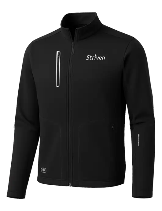 OGIO Blacktop Endurance Fulcrum Full-Zip w/Striven Logo 