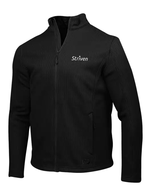 OGIO Blacktop Grit Fleece Jacket w/Striven Logo 