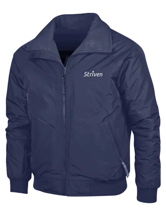 Navy/Navy Classic Challenger Jacket w/Striven Logo 