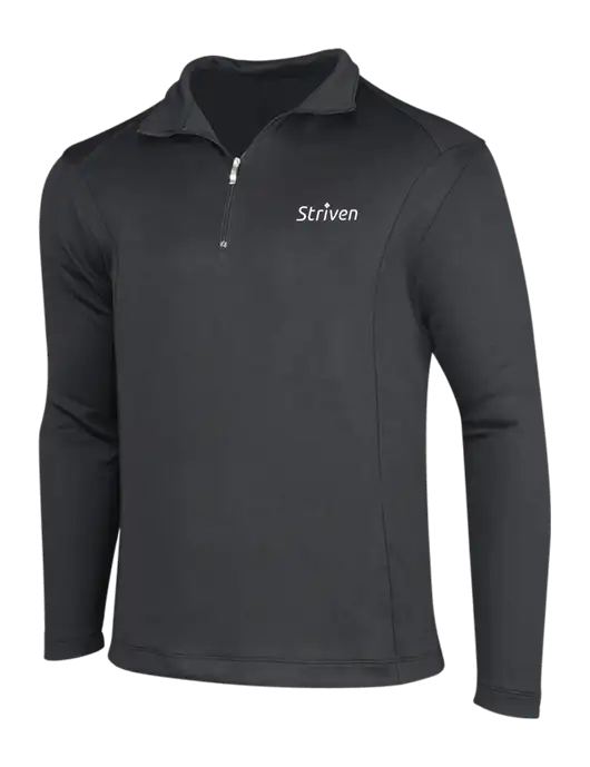 NIKE Dark Grey Sport Cover-Up w/Striven Logo 