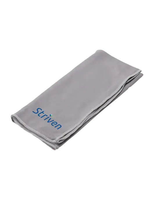 Eclipse Grey Copper Infused Cooling Towel w/Striven Logo 