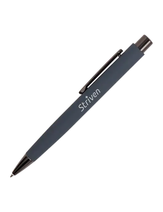 Moana Comfort Grey - Black Ink w/Striven Logo 