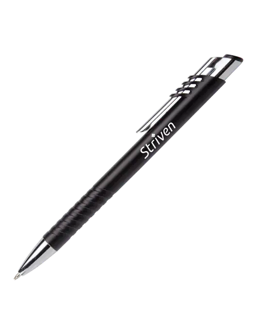 Schirhart Black Pen - Black Ink w/Striven Logo 