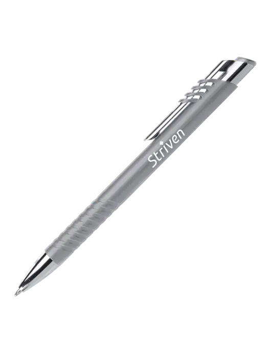 Schirhart Grey Pen - Black Ink w/Striven Logo 